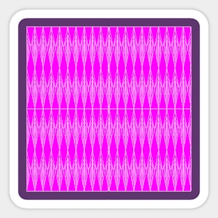 purple pattern Sticker